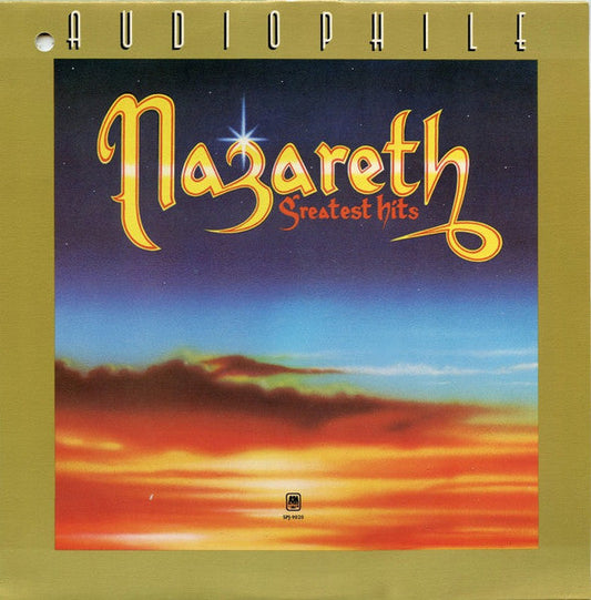 Nazareth Greatest Hits - VINYL LP - AUDIOPHILE HALF SPEED MASTER ISSUE