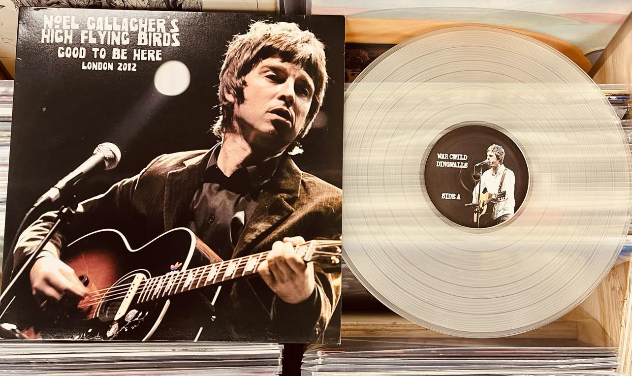Noel Gallagher's High Flying Birds Good To Be Here - London 2012 - CLEAR VINYL LP