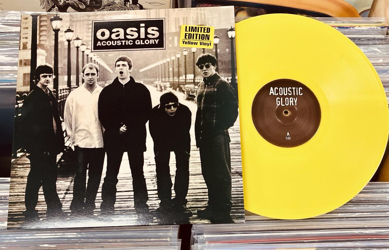Oasis  Acoustic Glory - YELLOW COLOURED VINYL LP