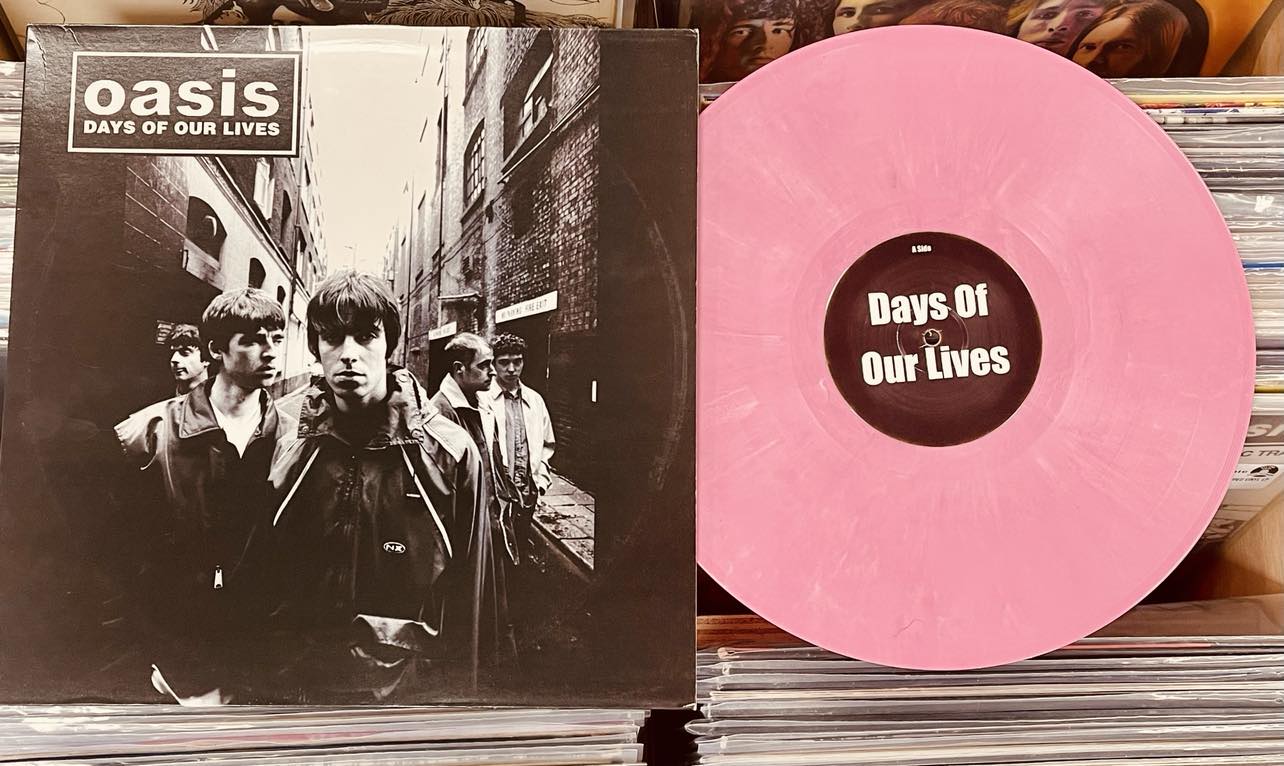 Oasis  Days Of Our Lives - PINK COLOURED VINYL LP