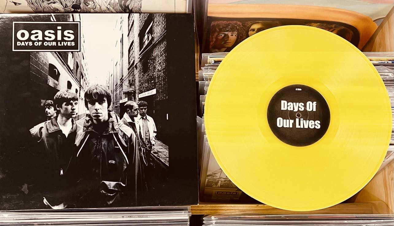 Oasis  Days Of Our Lives - YELLOW COLOURED VINYL LP