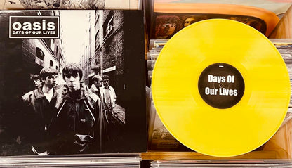 Oasis  Days Of Our Lives - YELLOW COLOURED VINYL LP