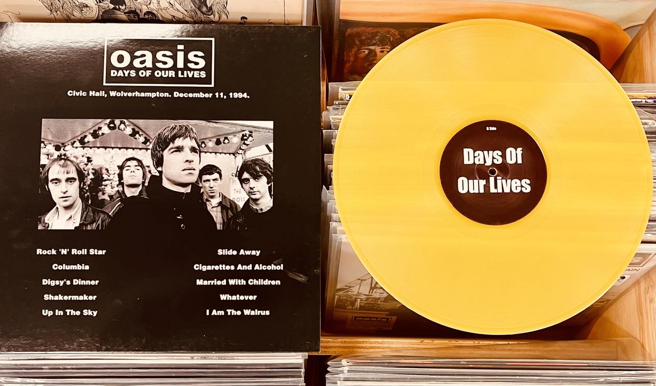 Oasis  Days Of Our Lives - YELLOW COLOURED VINYL LP