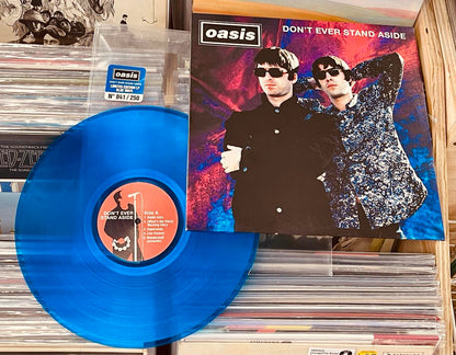 Oasis  Don’t Ever Stand Aside - BLUE COLOURED VINYL LP