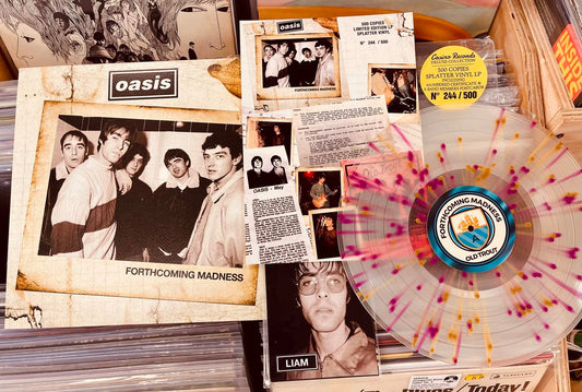 Oasis  Forthcoming Madness - SPLATTER COLOURED VINYL LP