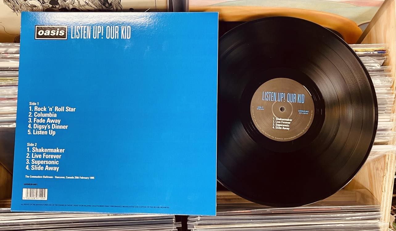Oasis  Listen Up! Our Kid - VINYL LP