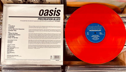 Oasis  Precreation Blues - RED COLOURED VINYL LP