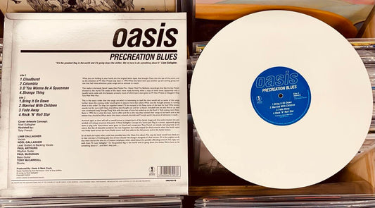 Oasis  Precreation Blues - WHITE COLOURED VINYL LP