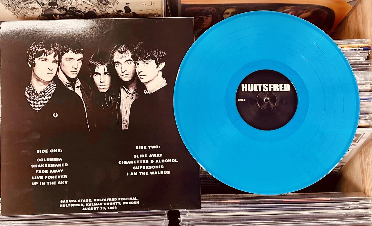 Oasis  Up In The Sky - BLUE COLOURED VINYL LP