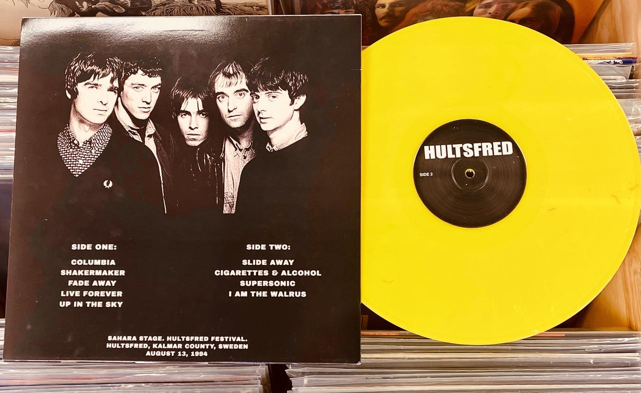 Oasis  Up In The Sky - YELLOW COLOURED VINYL LP