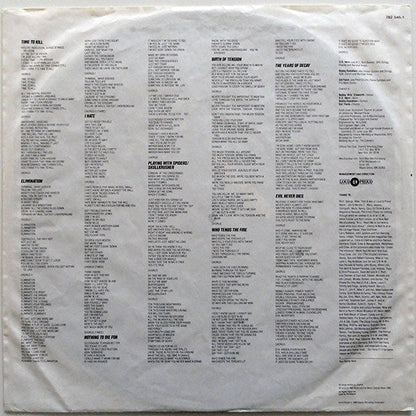 Overkill The Years Of Decay - VINYL LP