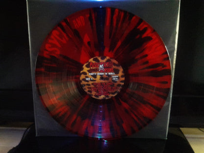 Pussycat And The Dirty Johnsons Dirty Rock 'n' Roll - RED SPLATTER COLOURED VINYL LP