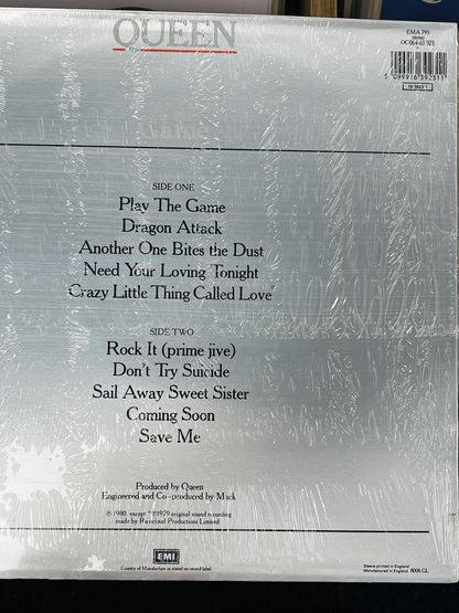 Queen ‎The Game - VINYL LP - ORIGINAL ISSUE STILL SEALED