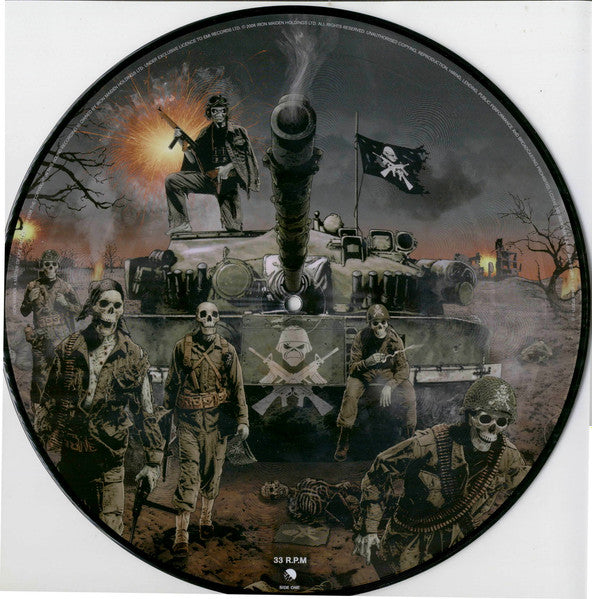 Iron Maiden ‎A Matter Of Life And Death - 2 x PICTURE DISC VINYL LP SET