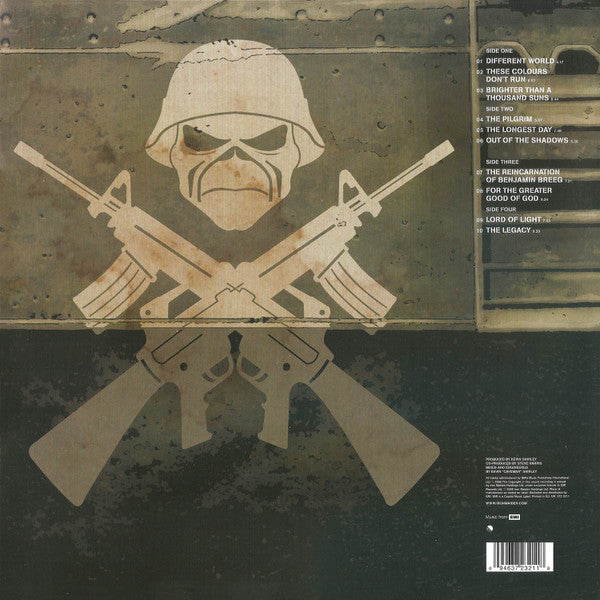 Iron Maiden ‎A Matter Of Life And Death - 2 x PICTURE DISC VINYL LP SET