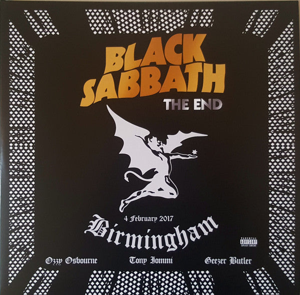Black Sabbath The End - 3 x VINYL LP SET