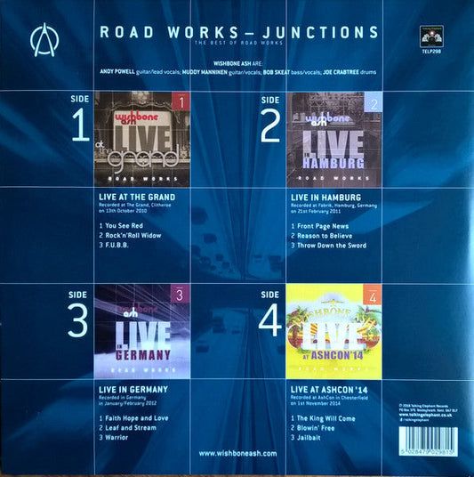 Wishbone Ash Road Works - Junctions : The Best Of Road Works - 2 x VINYL LP SET