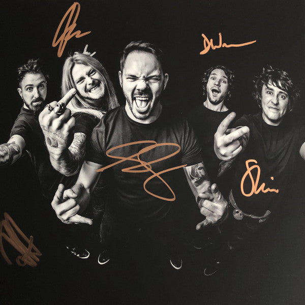 Those Damn Crows Murder And The Motive - ORANGE COLOURED VINYL LP with SIGNED INSERT