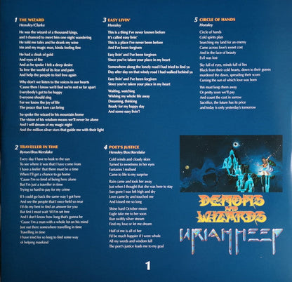Uriah Heep Demons And Wizards - 180 GRAM VINYL LP