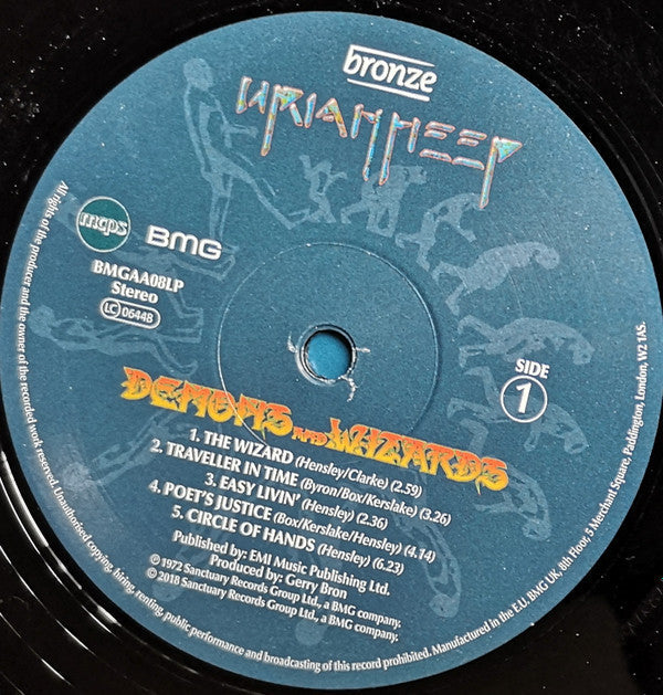 Uriah Heep Demons And Wizards - 180 GRAM VINYL LP