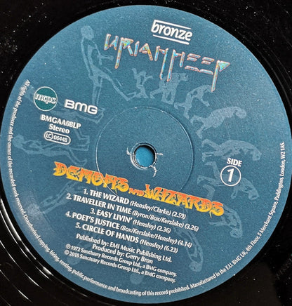 Uriah Heep Demons And Wizards - 180 GRAM VINYL LP