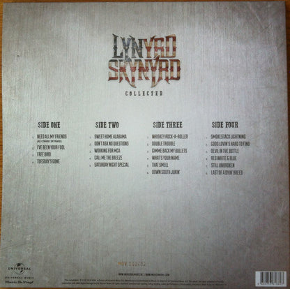 Lynyrd Skynyrd Collected - 2 x (MARBLED) GOLD COLOURED VINYL LP