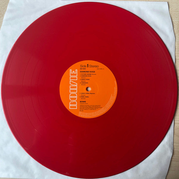 David Bowie Diamond Dogs - RED COLOURED VINYL LP 45th ANNIVERSARY ISSUE