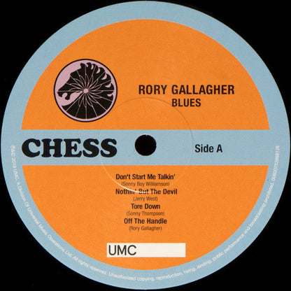 Rory Gallagher Blues - 2 x VINYL LP SET