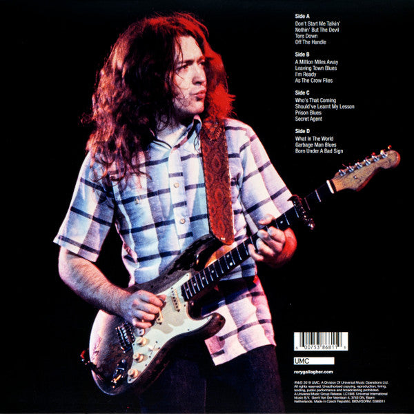 Rory Gallagher Blues - 2 x VINYL LP SET