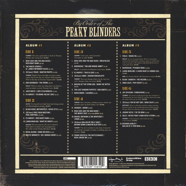 Various Peaky Blinders (The Official Soundtrack) - 3 x VINYL LP SET