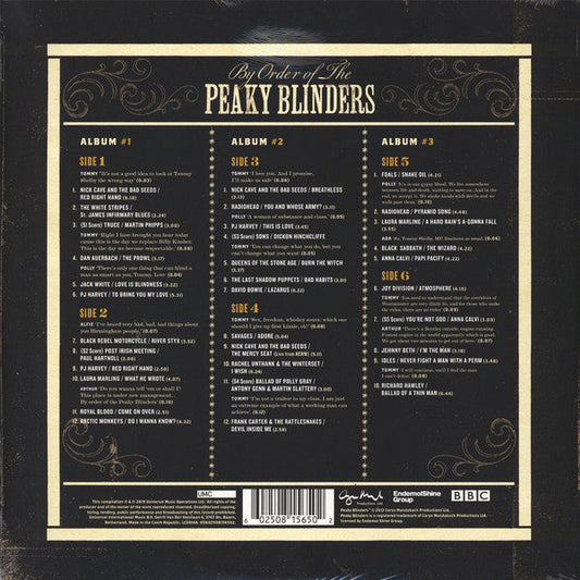 Various Peaky Blinders (The Official Soundtrack) - 3 x VINYL LP SET