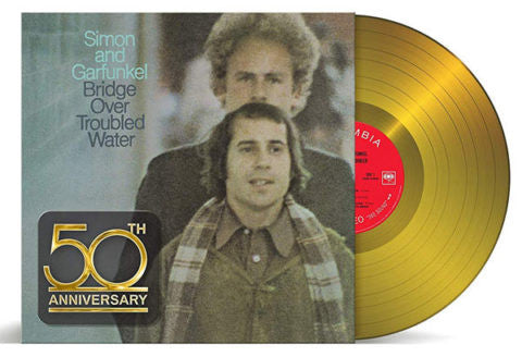 Simon And Garfunkel Bridge Over Troubled Water - GOLD COLOURED VINYL LP