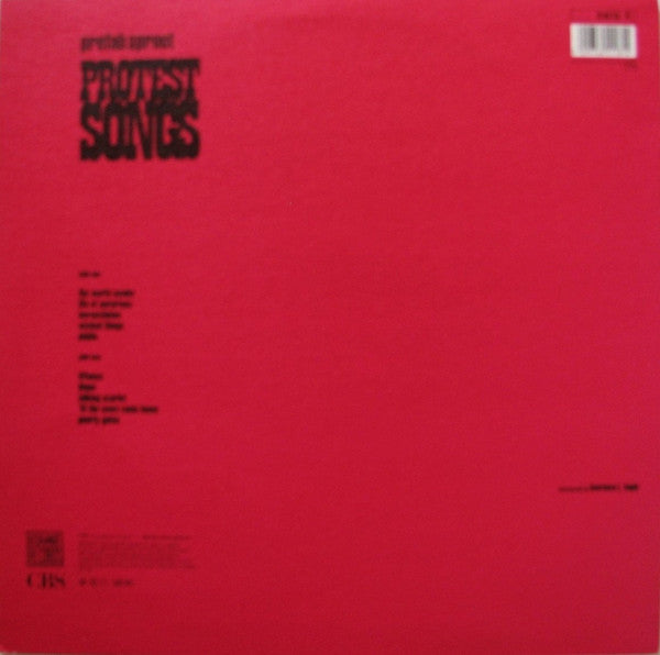 Prefab Sprout Protest Songs - VINYL LP