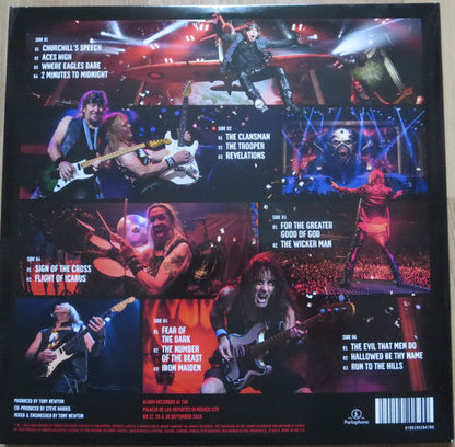 Iron Maiden Nights Of The Dead, Legacy Of The Beast : Live In Mexico City - 3 x VINYL LP SET