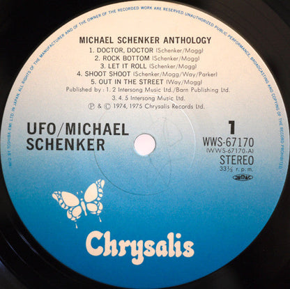 Michael Schenker Michael Schenker Anthology - 2 x VINYL LP SET JAPANESE ISSUE