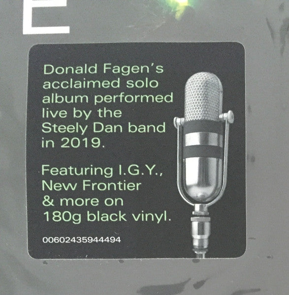 Donald Fagen Donald Fagen's The Nightfly Live - VINYL LP