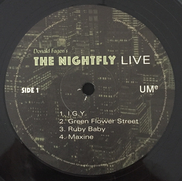 Donald Fagen Donald Fagen's The Nightfly Live - VINYL LP