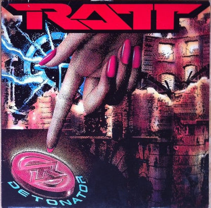Ratt Detonator - VINYL LP,  ORIGINAL 1990 ISSUE