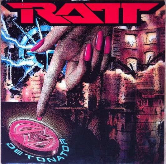 Ratt Detonator - VINYL LP,  ORIGINAL 1990 ISSUE