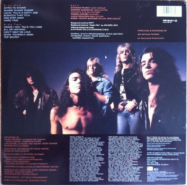 Ratt Detonator - VINYL LP,  ORIGINAL 1990 ISSUE