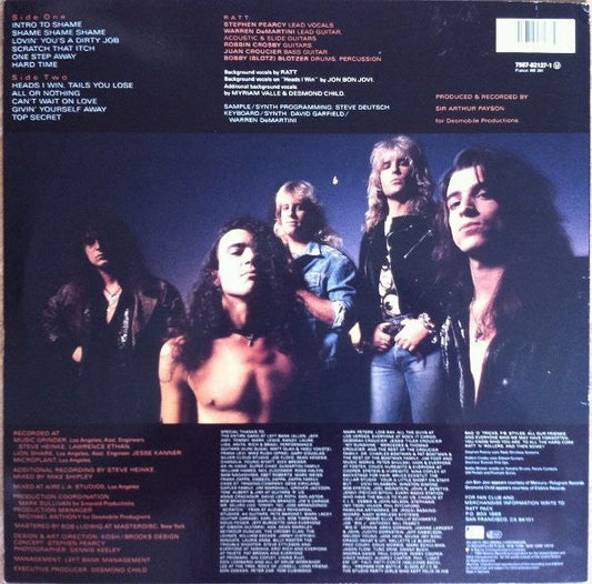 Ratt Detonator - VINYL LP,  ORIGINAL 1990 ISSUE