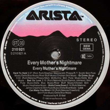 Every Mother's Nightmare ‎Every Mother's Nightmare - VINYL LP ORIGINAL 1990 ISSUE