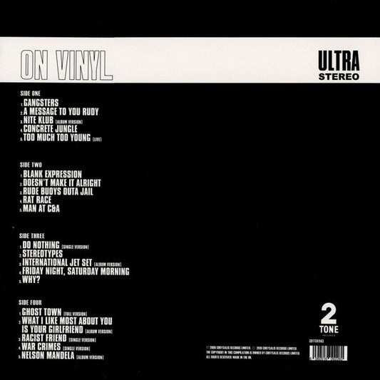 The Specials The Best Of The Specials - 2 x VINYL LP SET