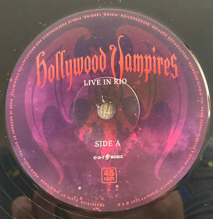 Hollywood Vampires ‎Live In Rio - 2 x VINYL LP SET