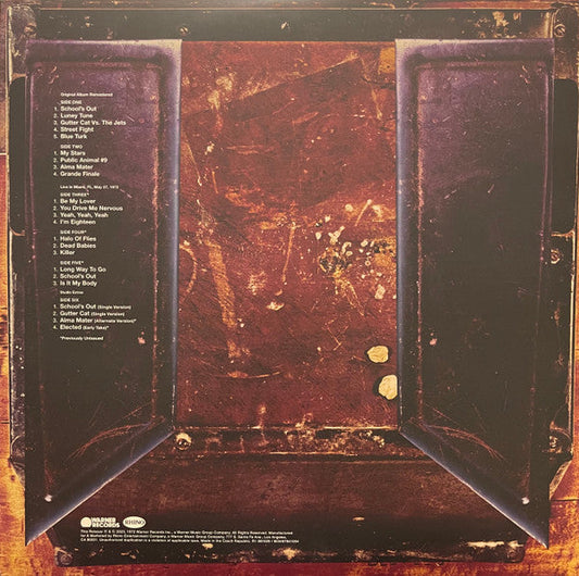 Alice Cooper School's Out - 3 x VINYL LP