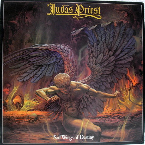 Judas Priest Sad Wings Of Destiny - ORIGINAL 1976 ISSUE VINYL LP