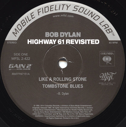 Bob Dylan ‎Highway 61 Revisited - 2 x VINYL LP