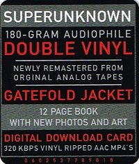 Soundgarden Superunknown - 2 x VINYL LP SET