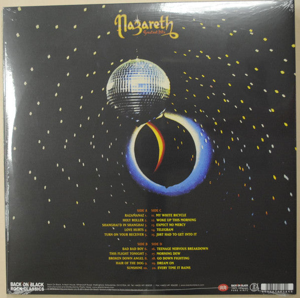 Nazareth Greatest Hits - 2 x PURPLE COLOURED VINYL LP SET