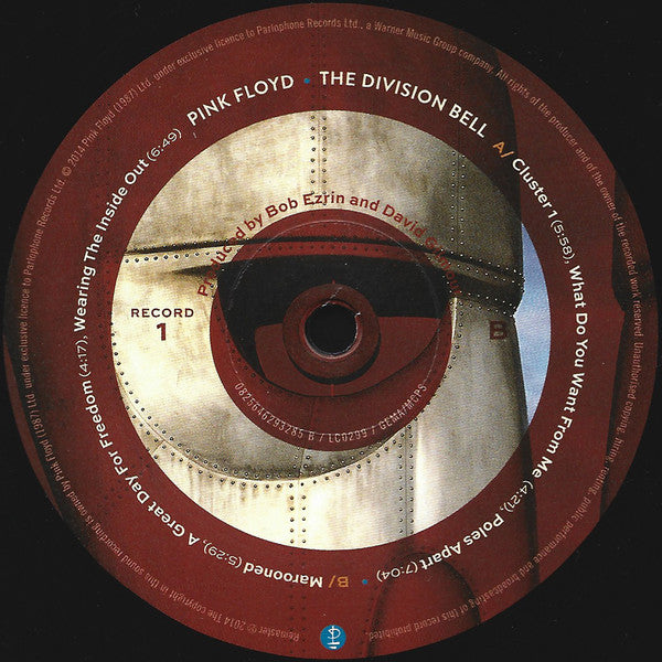 Pink Floyd The Division Bell - 2 x VINYL LP SET 20th ANNIVERSARY ISSUE